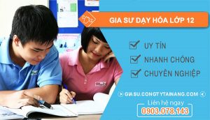 Gia sư dạy hóa lớp 12