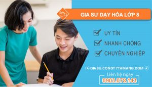 Gia sư dạy lý dạy hóa lớp 8