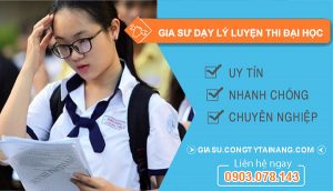 Gia sư dạy lý luyện thi đại học