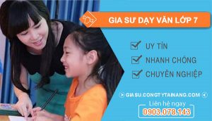 Gia sư dạy văn lớp 7