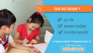 gia sư tại quận 1