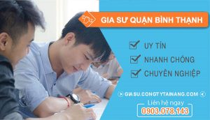 Gia Sư tại Quận Bình Thạnh