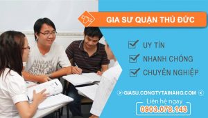 Gia Sư tại Quận Thủ Đức