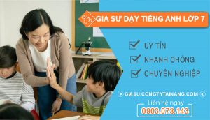 thuê Gia sư dạy tiếng anh lớp 7