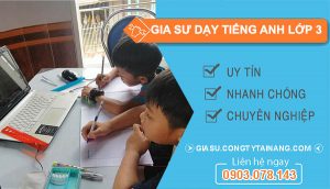 tìm gia sư dạy tiếng anh lớp 3